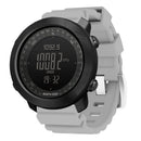 Relógio Digital Esportivo Masculino NORTH EDGE – Funções para Corrida e Natação, Estilo Militar, com Altímetro, Barômetro e Bússola – Resistente à Água (50m)