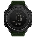 Relógio Digital Esportivo Masculino NORTH EDGE – Funções para Corrida e Natação, Estilo Militar, com Altímetro, Barômetro e Bússola – Resistente à Água (50m)