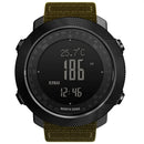 Relógio Digital Esportivo Masculino NORTH EDGE – Funções para Corrida e Natação, Estilo Militar, com Altímetro, Barômetro e Bússola – Resistente à Água (50m)