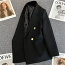 Blazer Feminino Verde-Vibrante Estiloso – Novo Modelo Estilo Coreano (Primavera/Outono 2026) – Tendência de Influenciadoras