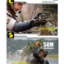 Relógio Digital Esportivo Masculino NORTH EDGE – Funções para Corrida e Natação, Estilo Militar, com Altímetro, Barômetro e Bússola – Resistente à Água (50m)
