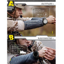 Relógio Digital Esportivo Masculino NORTH EDGE – Funções para Corrida e Natação, Estilo Militar, com Altímetro, Barômetro e Bússola – Resistente à Água (50m)
